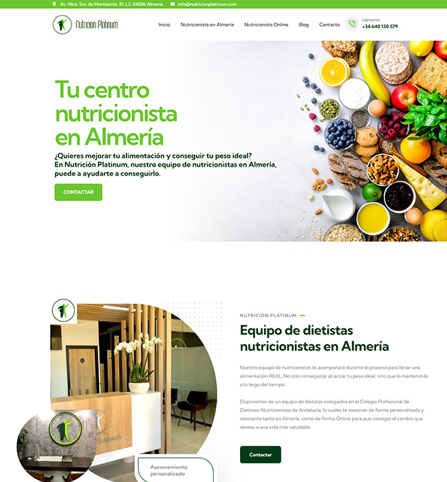 Nutrición Platinum