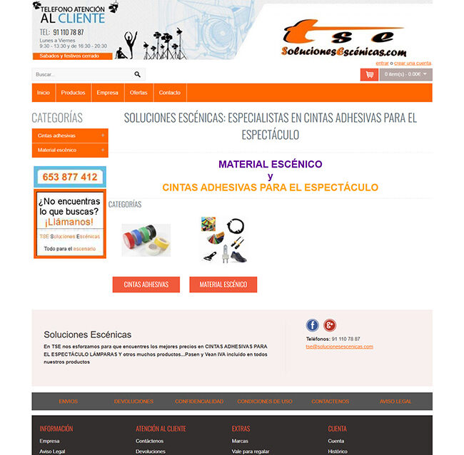 Soluciones Escénicas Soluciones Escénicas