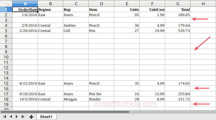 Sample-Data-for-Empty-Rows